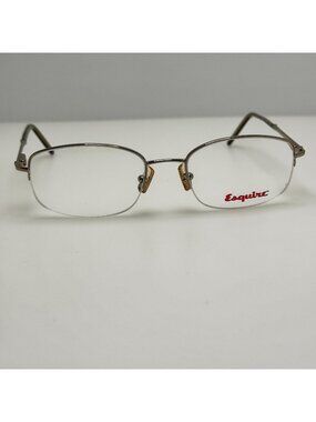 Esquire 611 Silver Eyeglasses Eye Glasses Frames 52-18-140